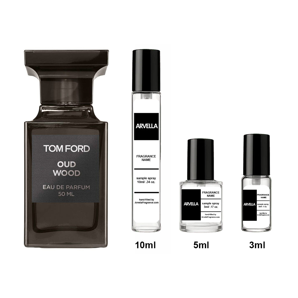 Tom Ford Oud Wood Sample 10ml Spray - Arvella Fragrance